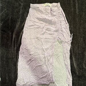 Hollister Lavender Floral Skirt